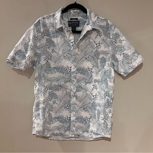 American Rag Hawaiian Button Down Polo